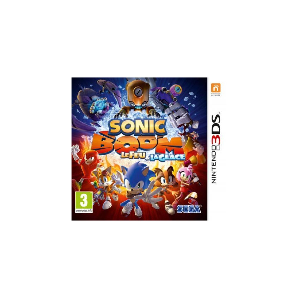 SONIC BOOM FEU & GLACE 3DS PAL-FR NEW