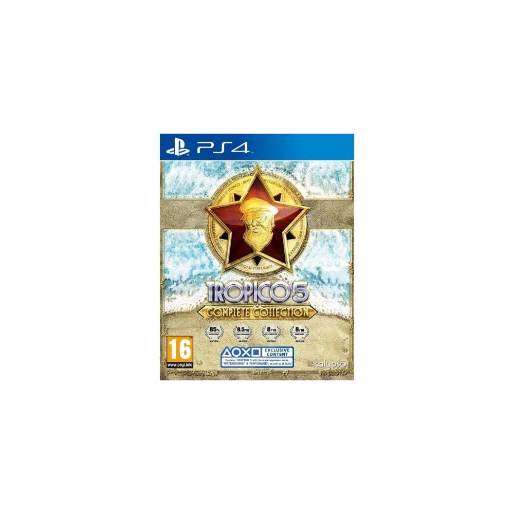 TROPICO 5 : THE COMPLETE COLLECTION PS4 PAL-FR NEW