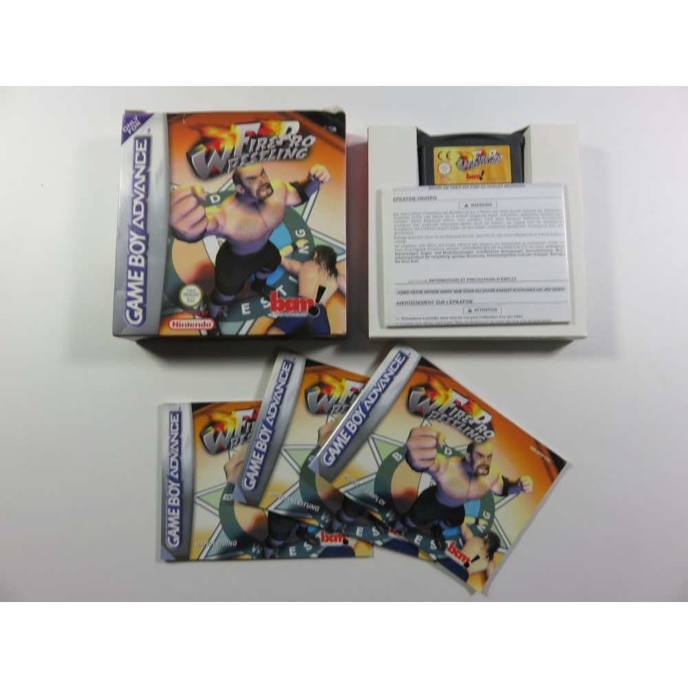 FIRE PRO WRESTLING GAMEBOY ADVANCE (GBA) PAL-EURO OCCASION