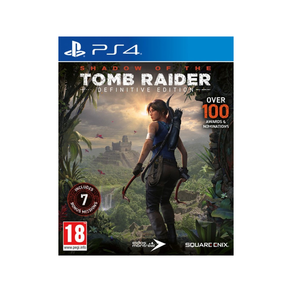 SHADOW OF THE TOMB RAIDER DEFINITIVE EDITION PS4 EURO FR NEW
