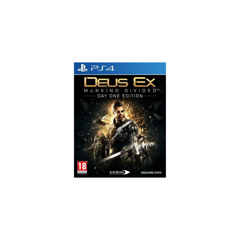 DEUS EX MANKIND DIVIDED EDITION DAY ONE PS4 FR OCCASION