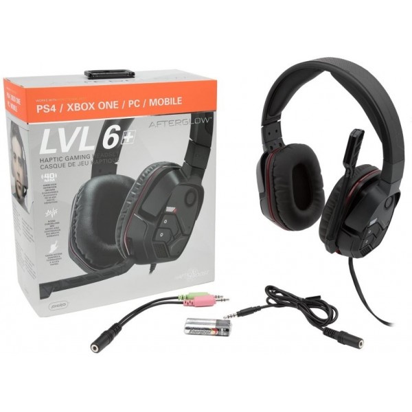 CASQUE AFTERGLOW LVL 6+ PS4/XBOX ONE / PC / MOBILE EURO NEW