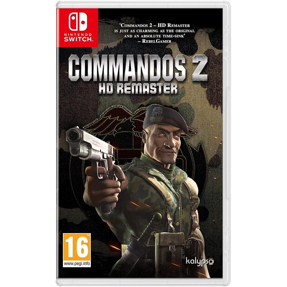 COMMANDOS 2 HD REMASTER SWITCH FR NEW