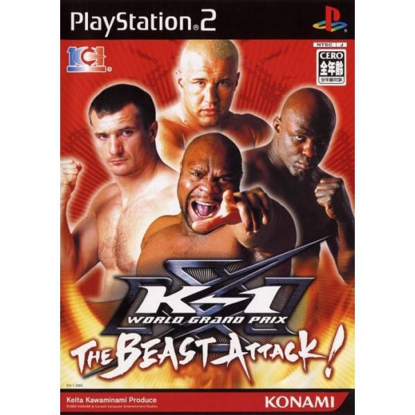K-1 WORLD GRAND PRIX : THE BEAST ATTACK! PS2 NTSC-JPN OCCASION