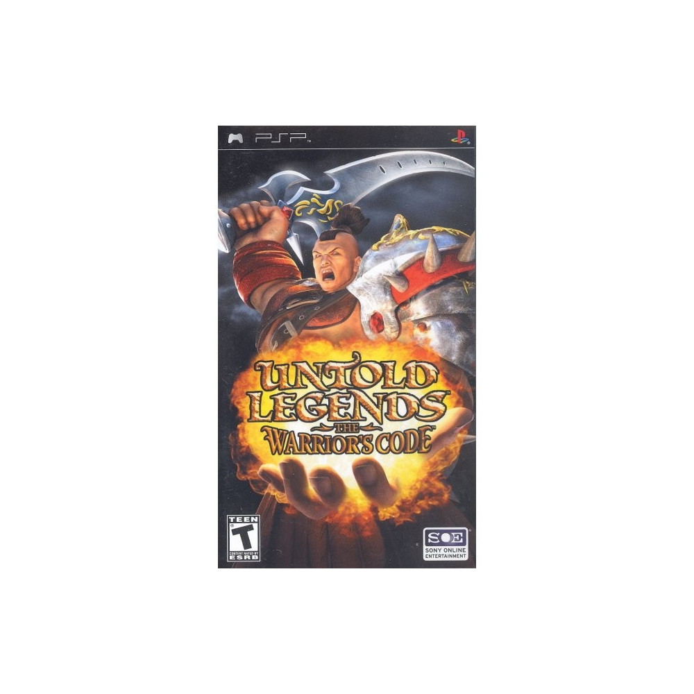UNTOLD LEGENDS THE WARRIORS CODE PSP USA OCCASION