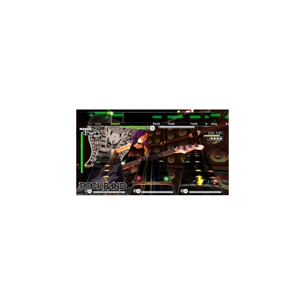 ROCKBAND XBOX 360 NTSC-USA OCCASION REGION LOCK