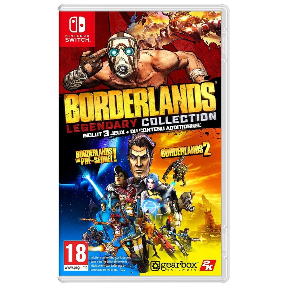 BORDERLANDS LEGENDARY COLLECTION SWITCH EURO FR NEW