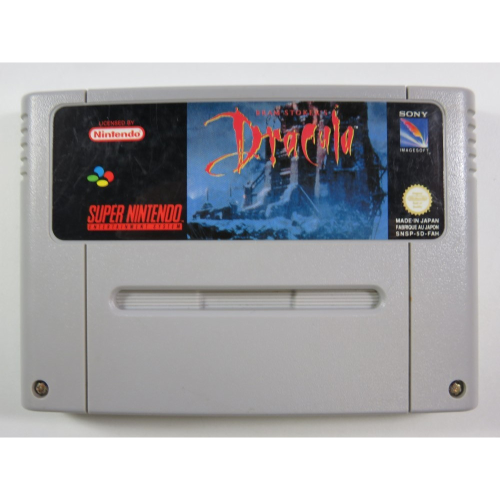 BRAM STOKER S DRACULA SUPER NINTENDO (SNES) PAL-FAH (CARTRIDGE ONLY - GOOD CONDITION)