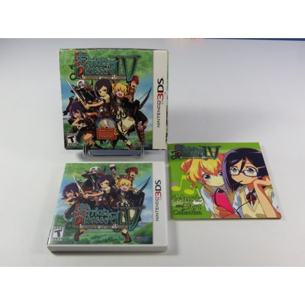 ETRIAN ODYSSEY IV - LEGEND OF THE TITAN (DAY ONE EDITION)NINTENDO 3DS NTSC-USA (COMPLET - GOOD CONDITION)(REGION LOCK)