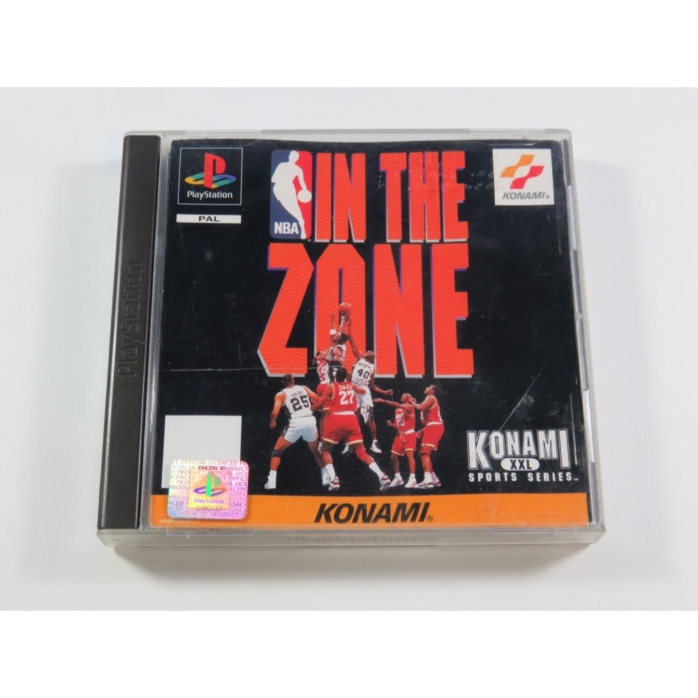 IN THE ZONE (NBA) KONAMI PLAYSTATION 1 (PS1) PAL-EURO (COMPLET - GOOD CONDITION)