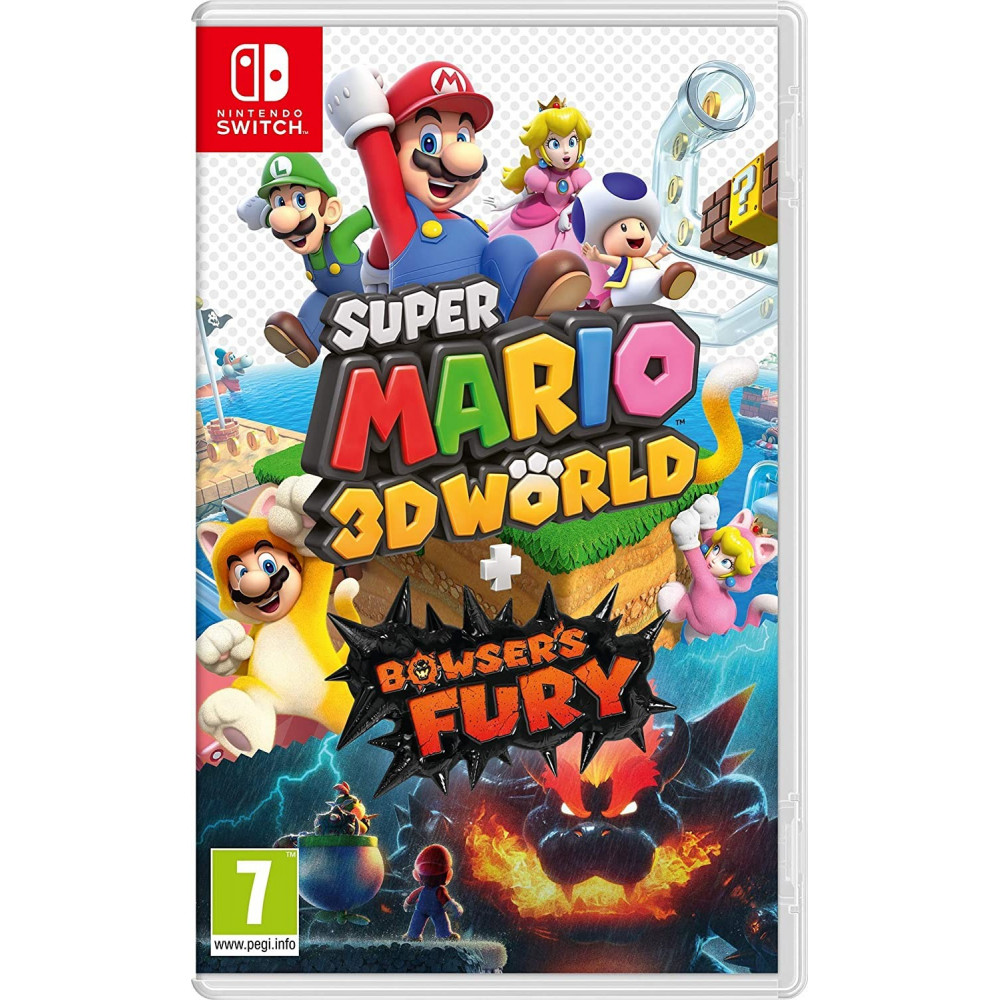 SUPER MARIO 3D WORLD + BOWSERS FURY SWITCH FR NEW