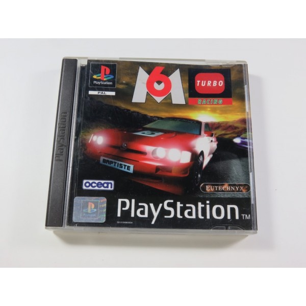 M6 TURBO RACING PLAYSTATION 1 (PS1) PAL-FR (COMPLET - GOOD CONDITION)