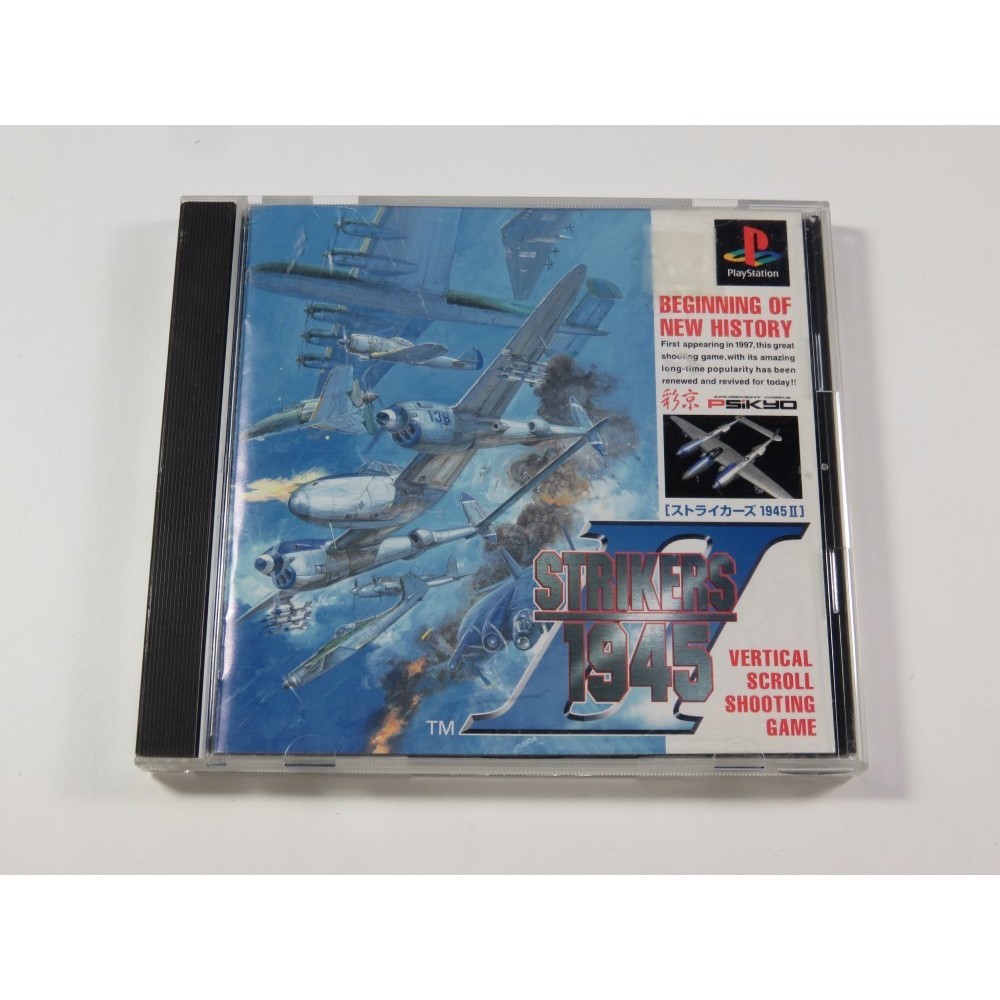 STRIKERS 1945 II SONY PLAYSTATION 1 (PS1) NTSC-JPN (COMPLET - GOOD CONDITION)