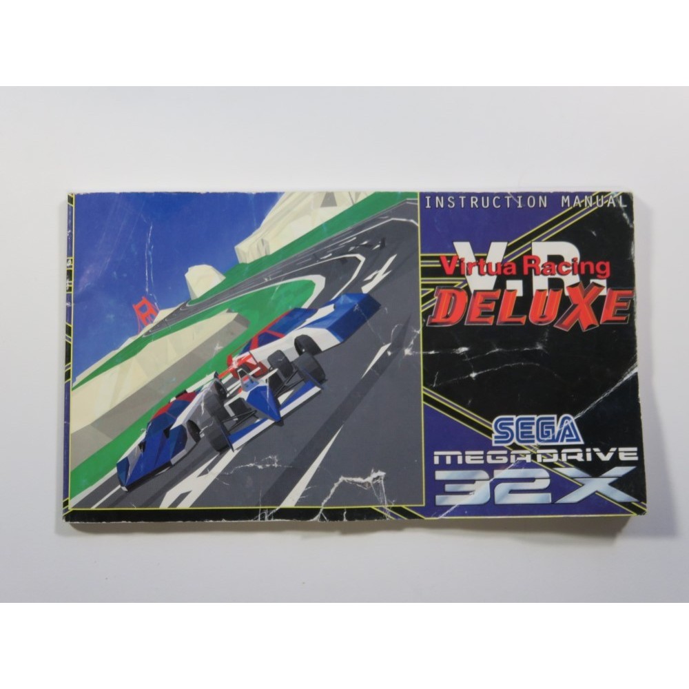VIRTUA RACING DELUXE SEGA MEGADRIVE 32X PAL-EURO (COMPLETE WITH MANUAL - GOOD CONDITION OVERALL)