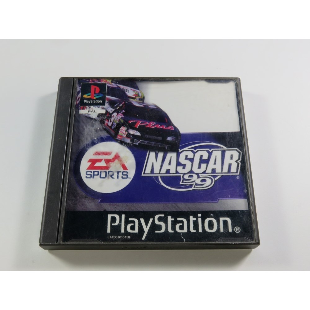 NASCAR 99 PLAYTATION (PS1) PAL-FR (COMPLETE - GOOD CONDITION OVERALL)