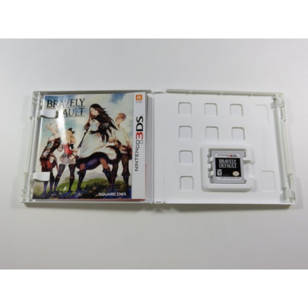 BRAVELY DEFAULT NINTENDO 3DS NTSC-USA OCCASION (REGION LOCK - CANADIAN VERSION)(TEXTS IN ENGLISH AND FRENCH)
