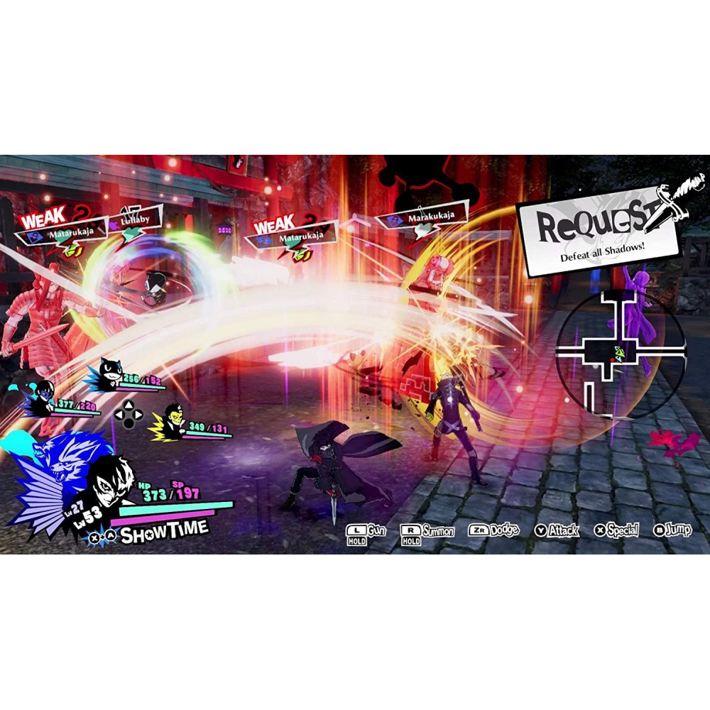 PERSONA 5 STRIKERS LAUNCH EDITION SWITCH FR OCCASION