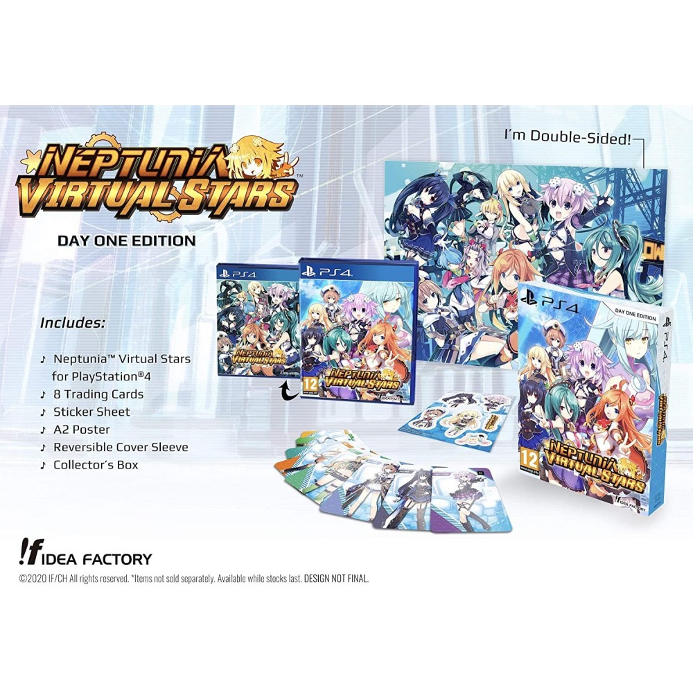 NEPTUNIA VIRTUAL STARS DAY ONE EDITION PS4 UK NEW
