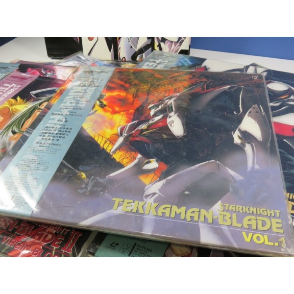 LD STAR KNIGHT TEKKAMAN BLADE I & II FULL SET (18 LASER DISCS) NTSC-JPN YOSHITAKA AMANO