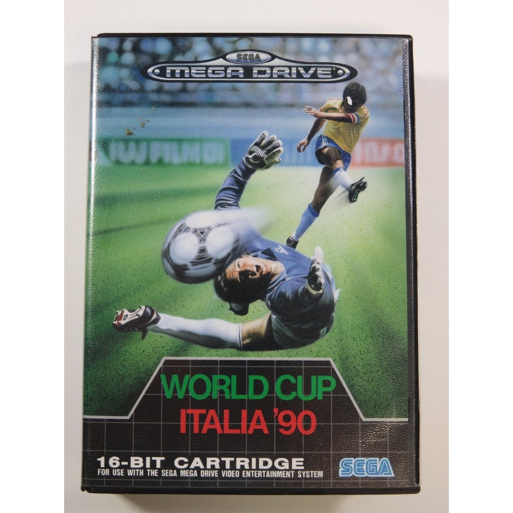 WORLD CUP ITALIA 90 SEGA MEGADRIVE PAL-EURO (COMPLETE)