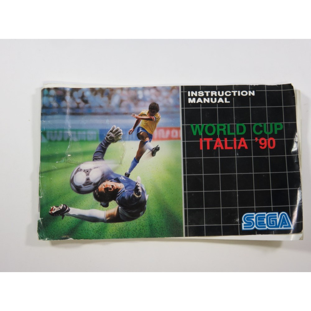 WORLD CUP ITALIA 90 SEGA MEGADRIVE PAL-EURO (COMPLETE)