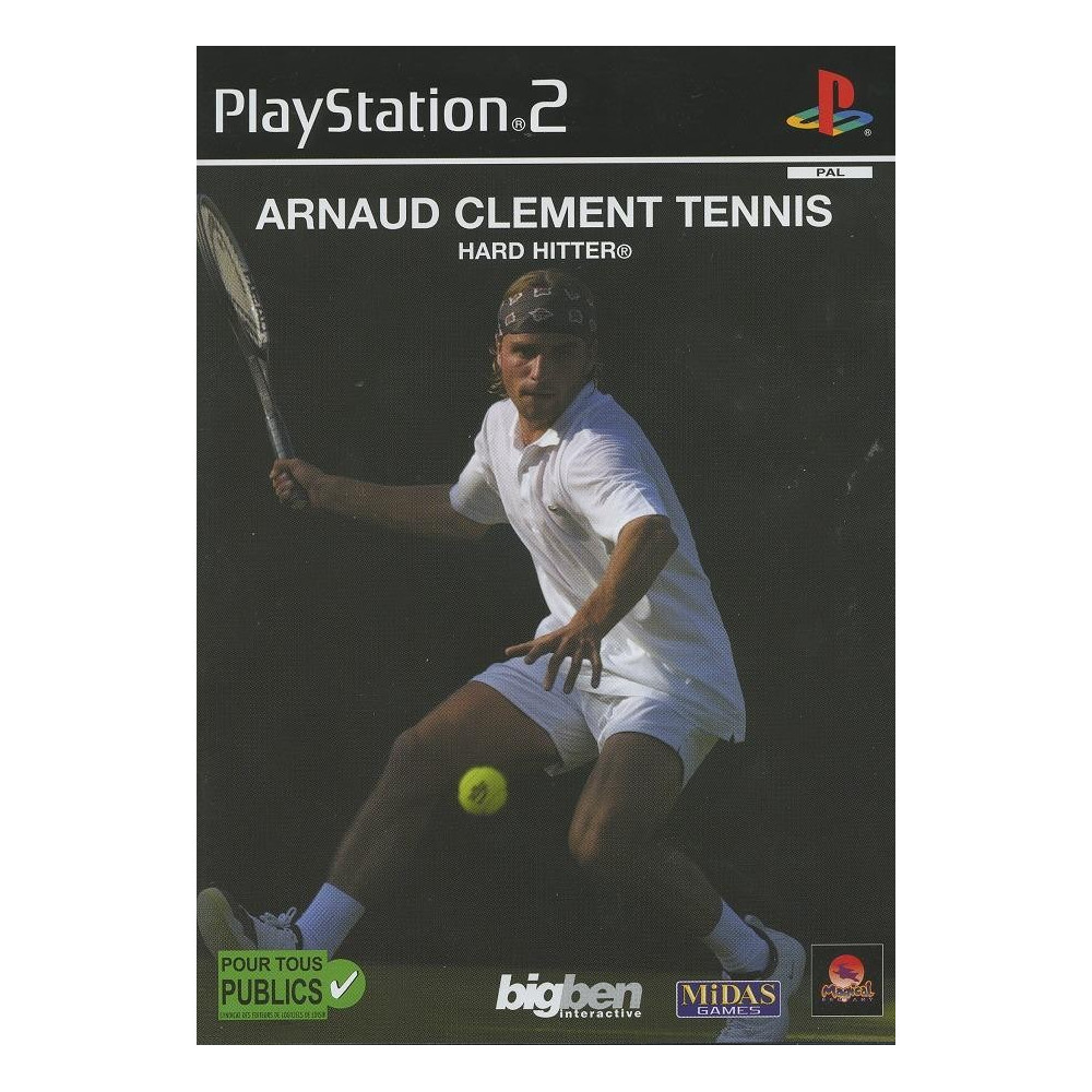ARNAUD CLEMENT TENNIS PS2 PAL FR OCCASION