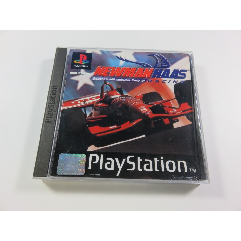NEWMAN HAAS RACING PLAYSTATION (PS1) PAL-FR (COMPLETE - GOOD CONDITION)