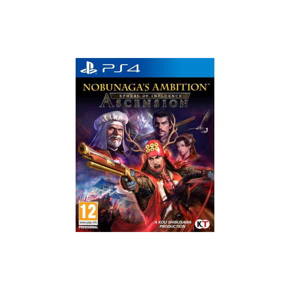 NOBUNAGA S AMBITION SPHERE OF INFLUENCE ASCENSION PS4 FR NEW