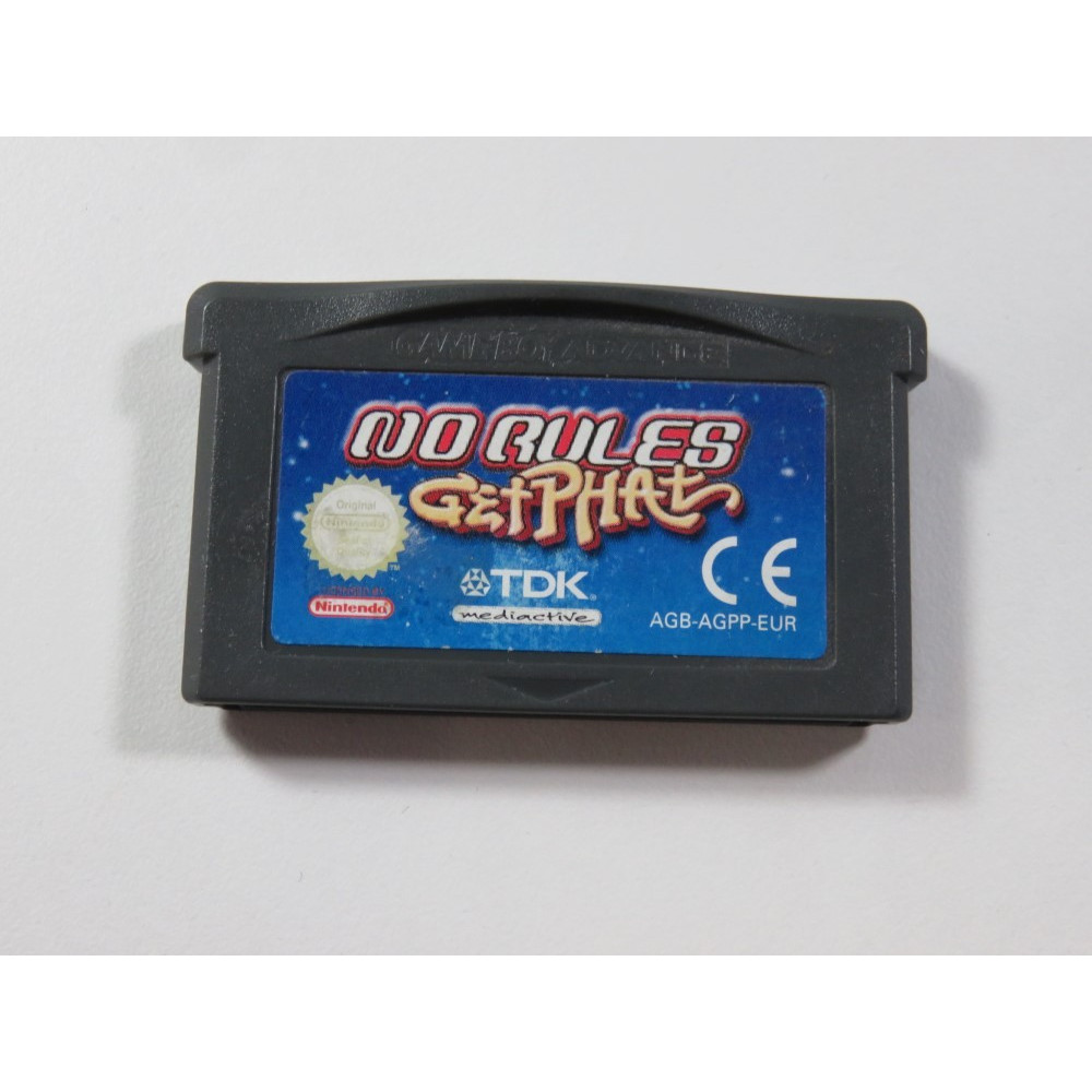 NO RULES GET PHAT GAMEBOY ADVANCE (GBA) EUR (CARTRIDGE ONLY - GOOD CONDITION)
