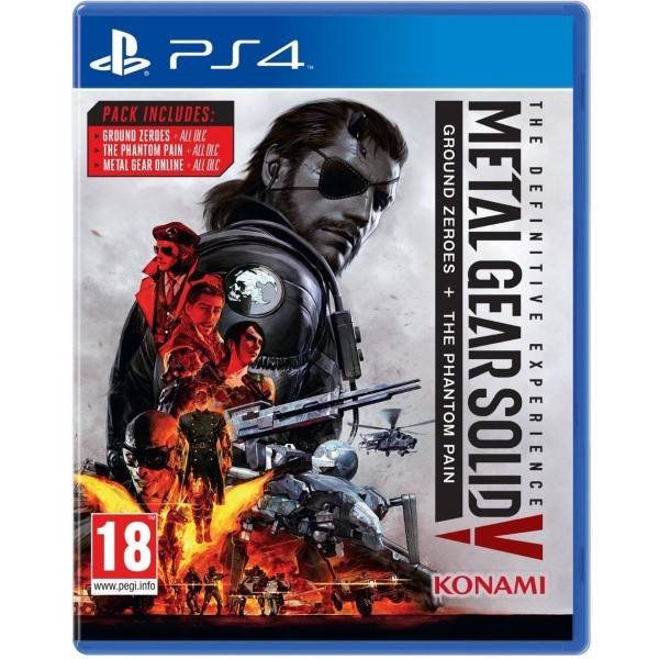 METAL GEAR SOLID V THE DEFINITIVE EXPERIENCE PS4 UK NEW