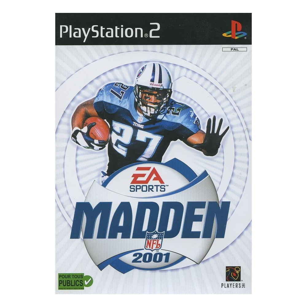 MADDEN 2001 PS2 PAL-FR OCCASION
