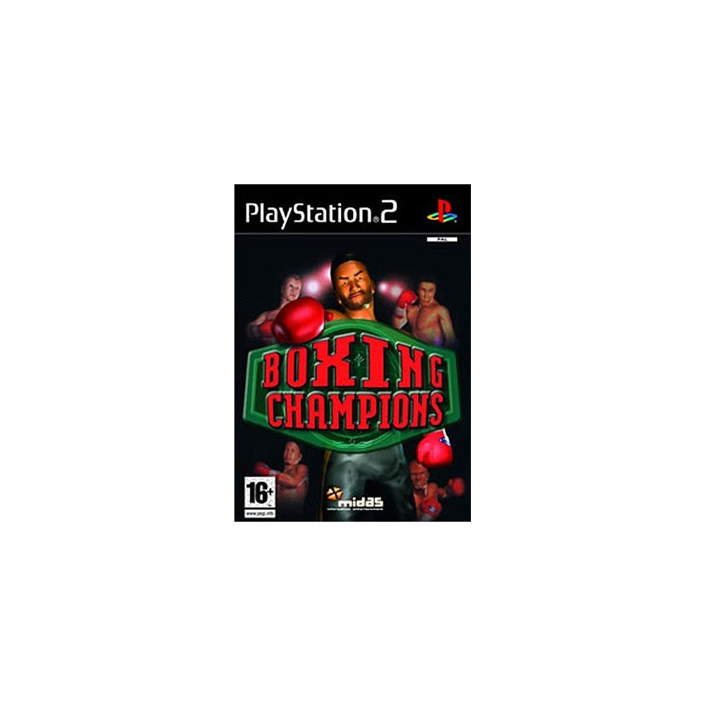BOXING CHAMPIONS PS2 PAL-FR OCCASION