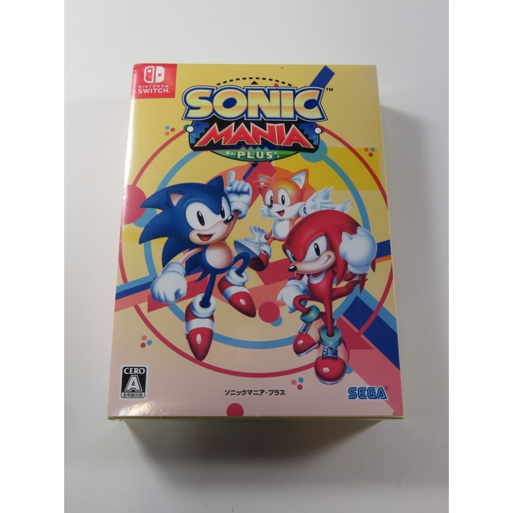 SONIC MANIA PLUS FAMITSU DX PACK SWITCH JPN NEW (SUNFADE)