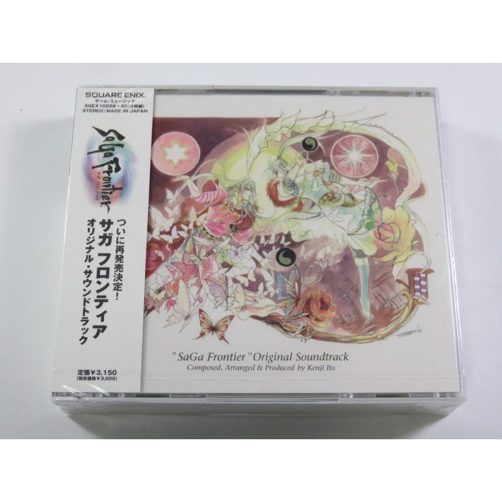 CD SAGA FRONTIER ORIGINAL SOUNDTRACK ( 3CD) JPN NEW