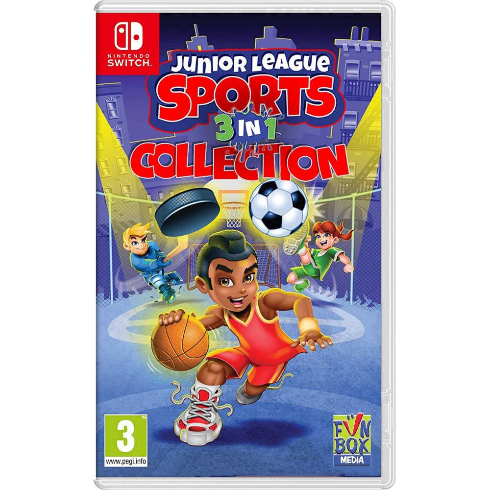 JUNIOR LEAGUE SPORTS 3 IN 1 COLLECTION SWITCH EURO NEW