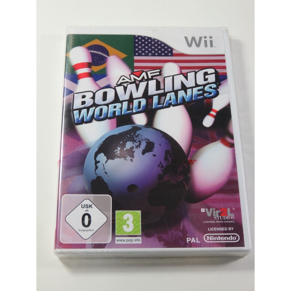 AMF BOWLING WORLD LANES WII PAL-FR NEW