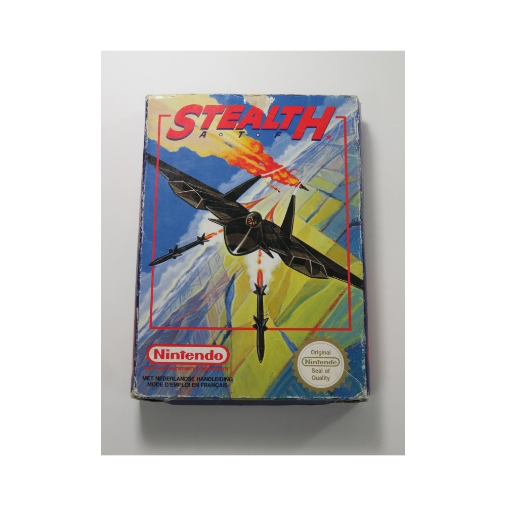 STEALTH ATF NINTENDO (NES) PAL-B FAH (WITHOUT MANUAL - GOOD CONDITION OVERALL)