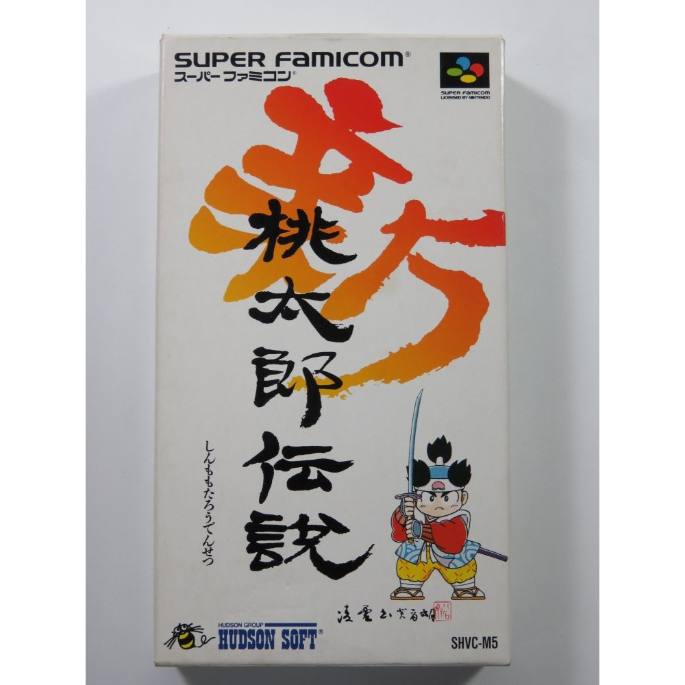 SHIN MOMOTAROU DENSETSU SUPRE FAMICOM (SFC) NTSC-JPN (COMPLETE WITH REG CARD AND MAP - GOOD CONDITION)