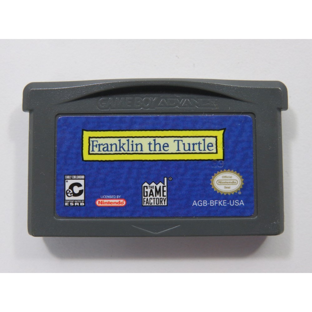 FRANKLIN THE TURTLE NINTENDO GAMEBOY ADVANCE (GBA) USA (CARTRIDGE ONLY)