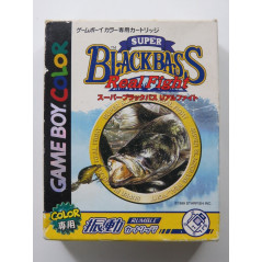 SUPER BLACKBASS REAL FIGHT GAMEBOY COLOR (GBC) JAPAN (COMPLETE - BOX AND MANUAL DAMAGED)