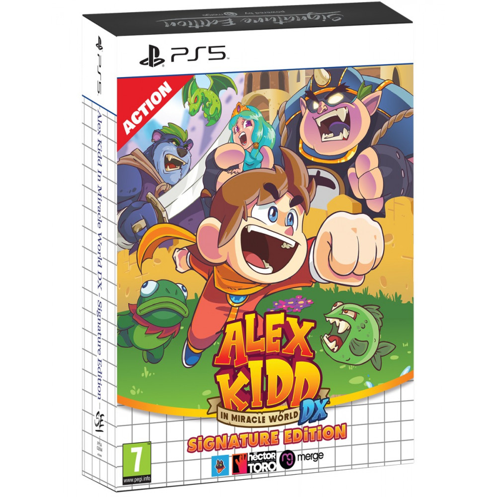 ALEX KIDD IN MIRACLE WORLD DX SIGNATURE EDITION PS5 EURO NEW