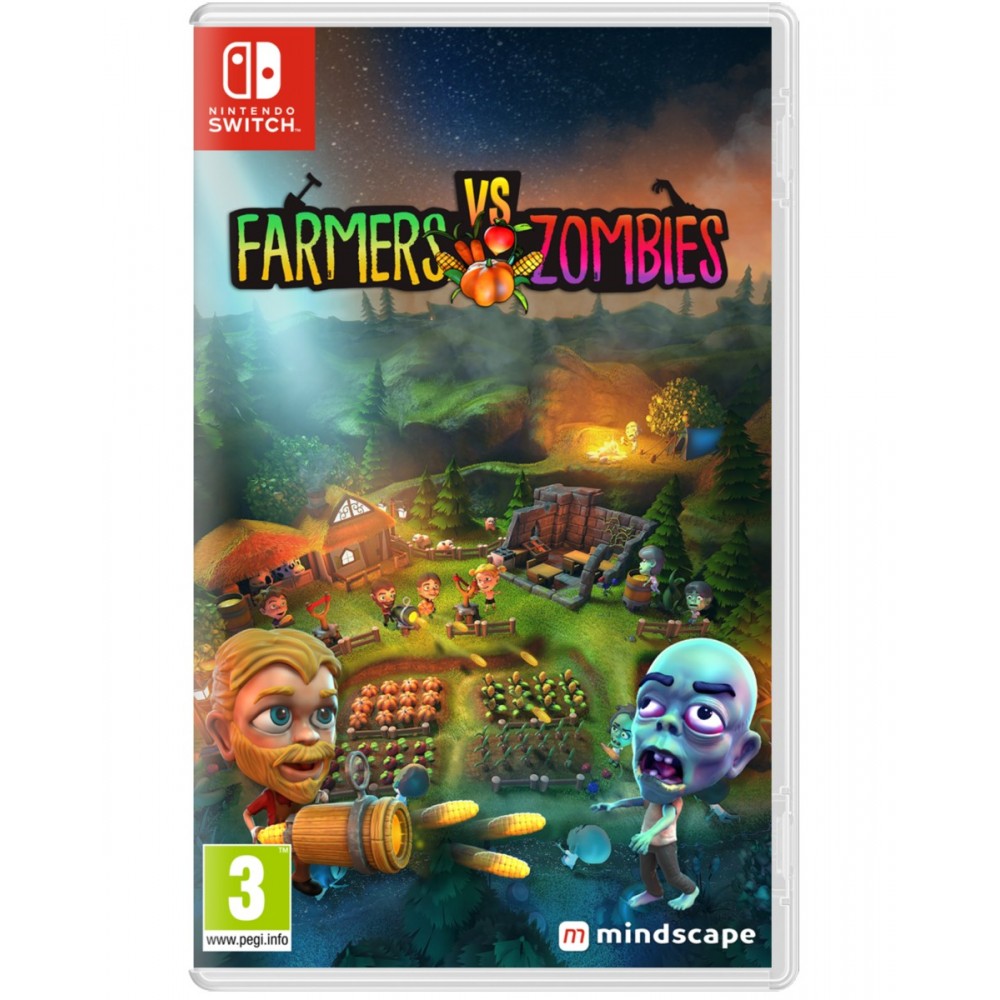 FARMERS VS ZOMBIES SWITCH EURO NEW