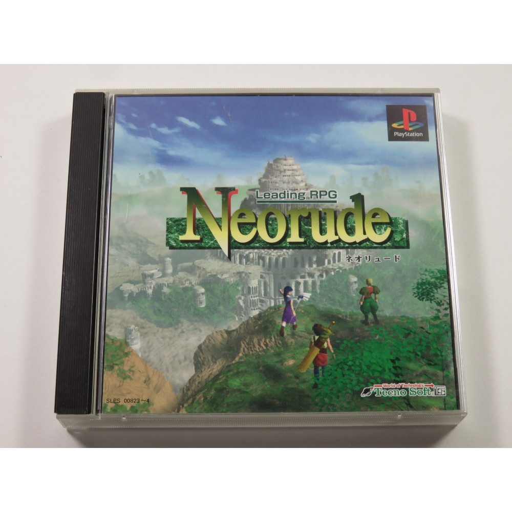 NEORUDE PLAYSTATION (PS1) NTSC-JPN (COMPLETE WITH REG CARD - GOOD CONDITION)