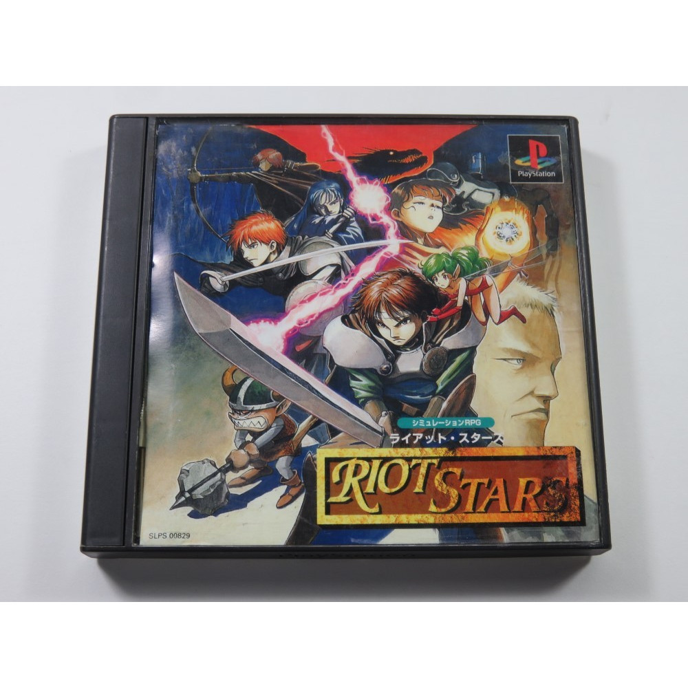 RIOT STARS PLAYSTATION (PS1) NTSC-JPN (COMPLETE - GOOD CONDITION)