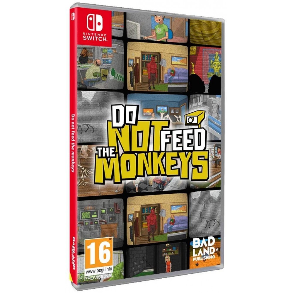 DO NOT FEED THE MONKEYS SWITCH EURO NEW