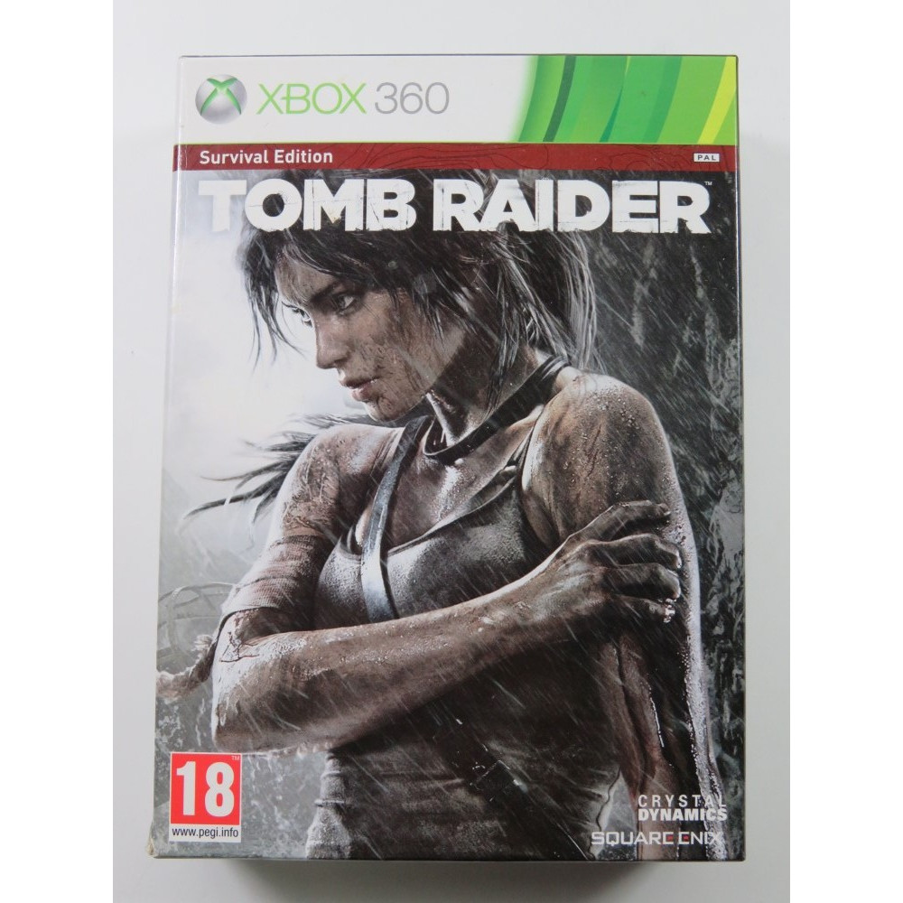 TOMB RAIDER SURVIVAL EDITION XBOX 360 PAL-FR OCCASION