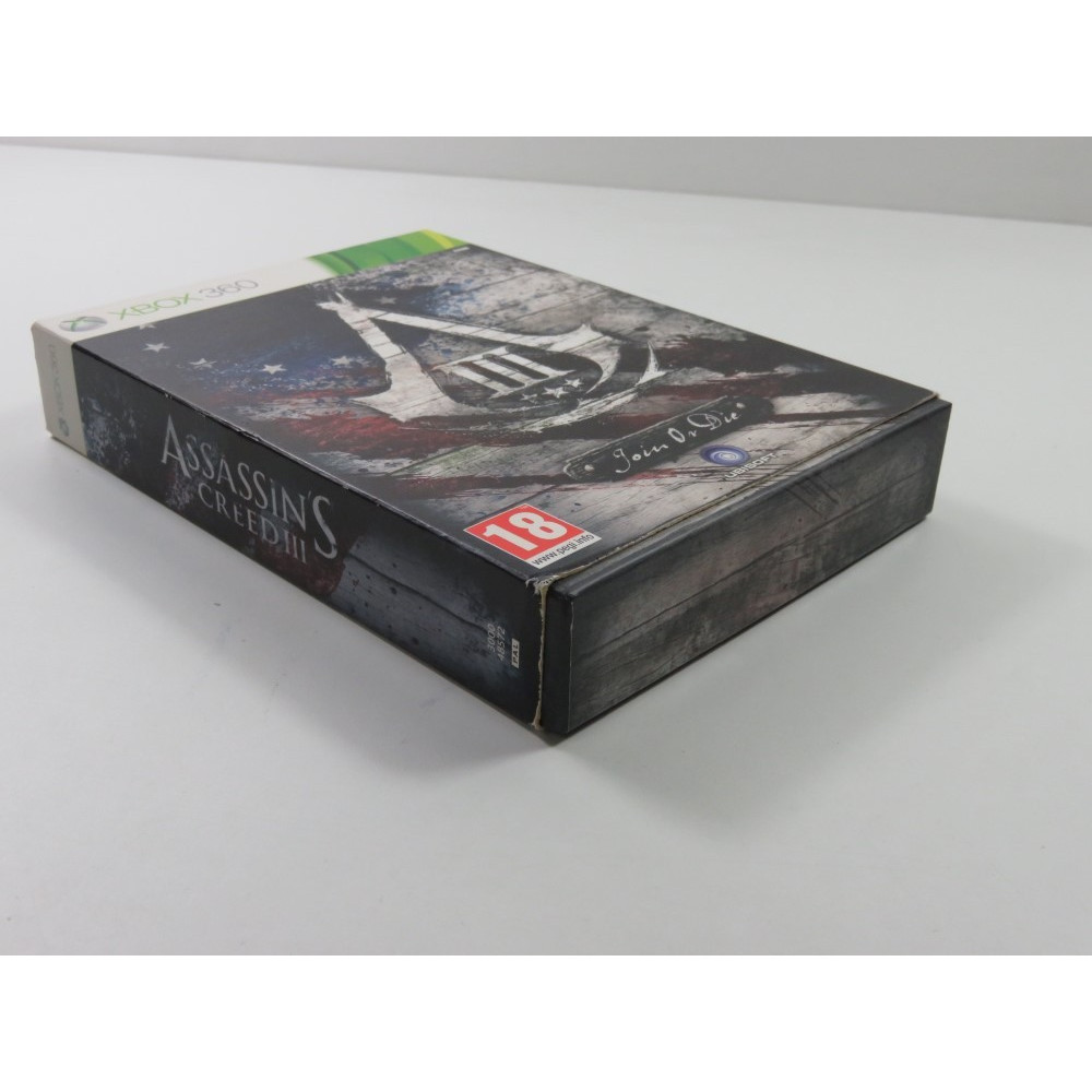 ASSASSIN S CREED III JOIN OR DIE XBOX 360 PAL-FR OCCASION