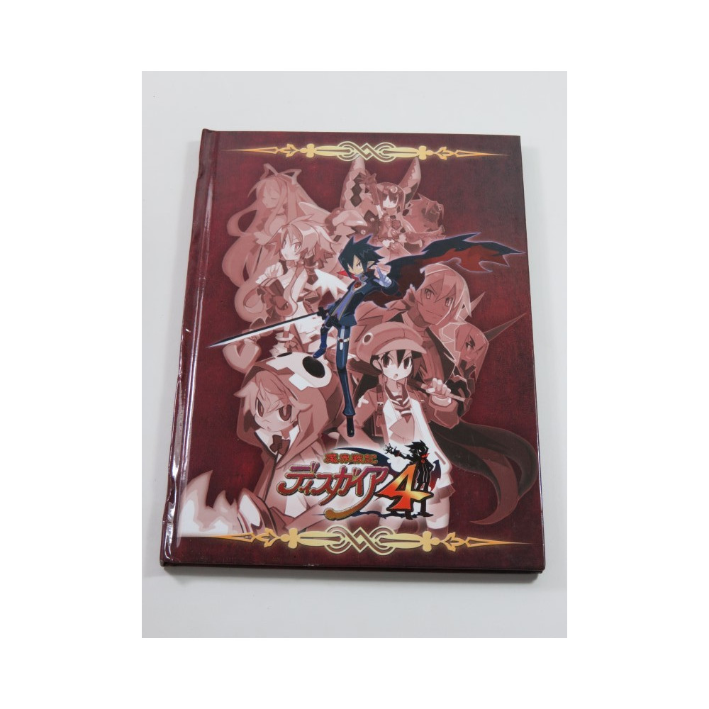 MINI ARTBOOK DISGAEA 4 THE FORSAKEN JPN (BOOK ONLY - GOOD CONDITION)(FROM THE COLLECTOR EDITION)(2011)