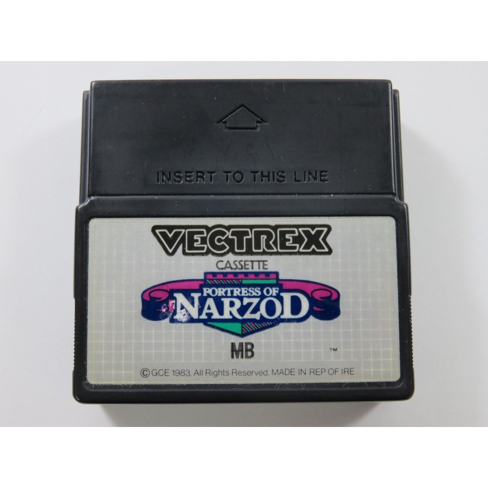FORTRESS OF NARZOD VECTREX (CARTRIDGE ONLY) - (WITHOUT MANUAL - BOX - OVERLAY)