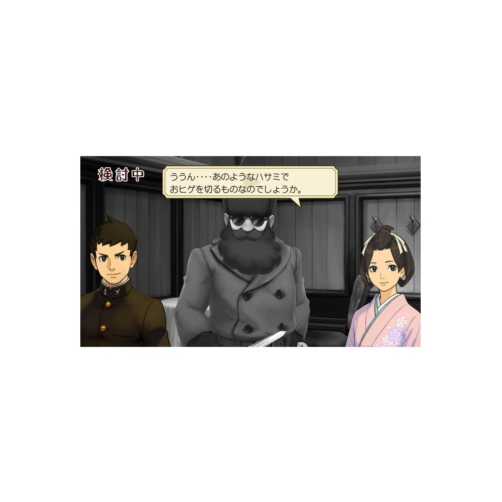 THE GREAT ACE ATTORNEY CHRONICLES SWITCH JAPAN NEW GAME IN ENGLISH